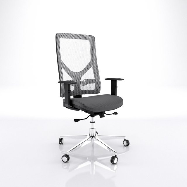 Ergonomic office chair koko net Modelo 3D .c4d .max .obj .3ds .fbx .stl .blend 