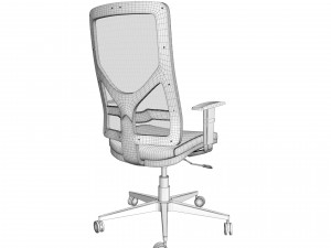 Ergonomic office chair koko net Modelo 3D