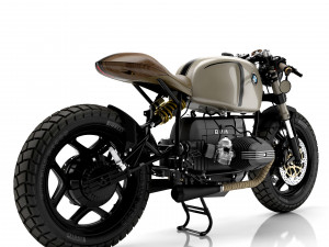 Cafe racer motorcycle r100 Modelo 3D