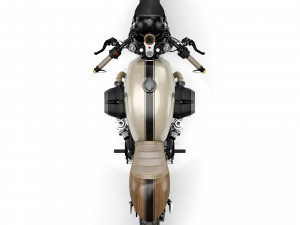 Cafe racer motorcycle r100 Modelo 3D