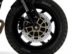 Cafe racer motorcycle r100 3D Model