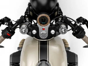 Cafe racer motorcycle r100 3D Model