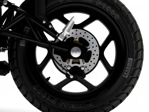 Cafe racer motorcycle r100 3D Model