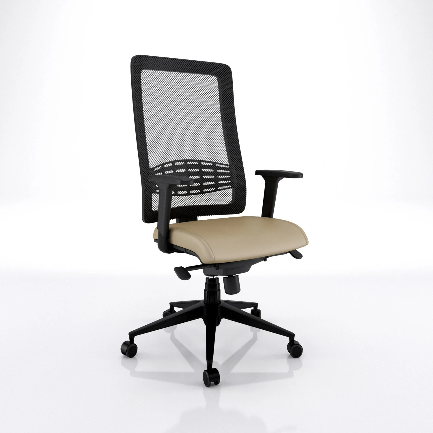 Ergonomic office chair kind 3D Model .c4d .max .obj .3ds .fbx .stl .blend
