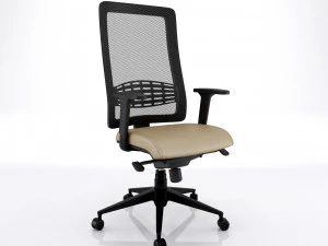 Ergonomik ofis koltuğu &ccedil;eşitleri 3D Model