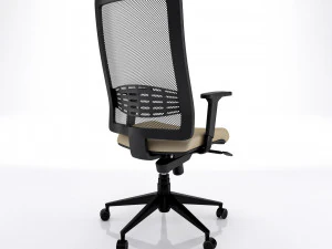 Ergonomic office chair kind 3D Model