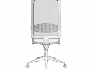 Ergonomic office chair kind 3Dモデル