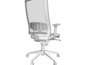 Ergonomic office chair kind 3Dモデル