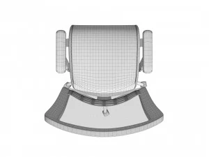 Ergonomic office chair kind 3D Model
