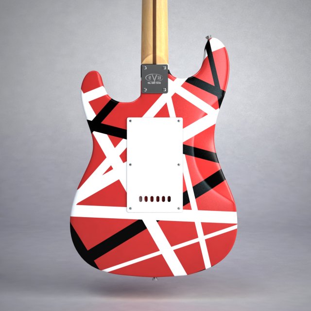Frankenstrat shop guitar body