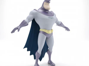 Персонаж мультфильма о Бэтмене 3D Модель