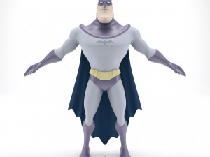 Batman character cartoon Modelo 3D