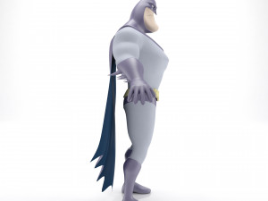 Batman character cartoon Modelo 3D