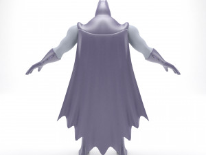 Batman character cartoon Modelo 3D