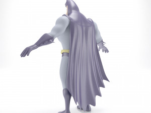 Batman character cartoon Modelo 3D