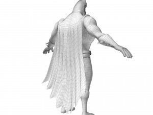 Batman character cartoon Modelo 3D