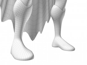 Batman character cartoon Modelo 3D