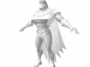 Batman character cartoon Modelo 3D