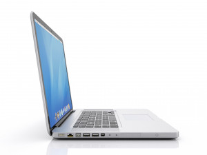 Mac book 17pp 3D Model
