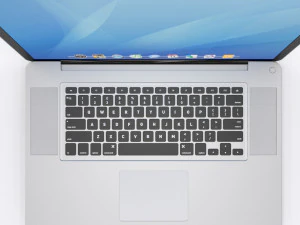 Mac book 17pp 3D Model