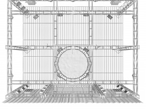 Concert music stage 3D Model
