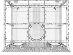 Concert music stage 3D Model
