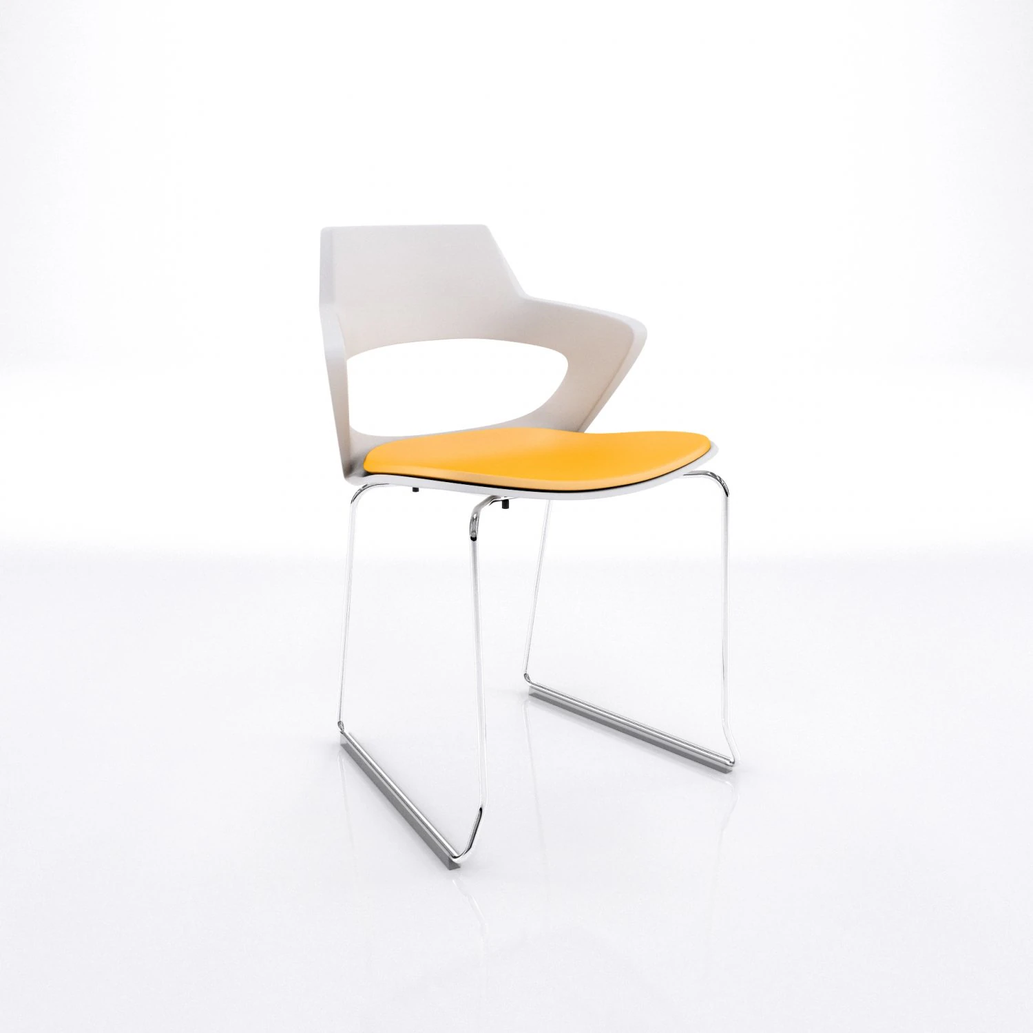 인체공학적 의자 3D 모델 .c4d .max .obj .3ds .fbx .stl .blend 