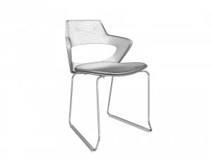 인체공학적 의자 3D 모델