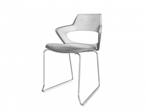 Ergonomic chair Modello 3D