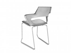 Ergonomic chair Modello 3D