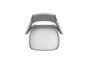 인체공학적 의자 3D 모델