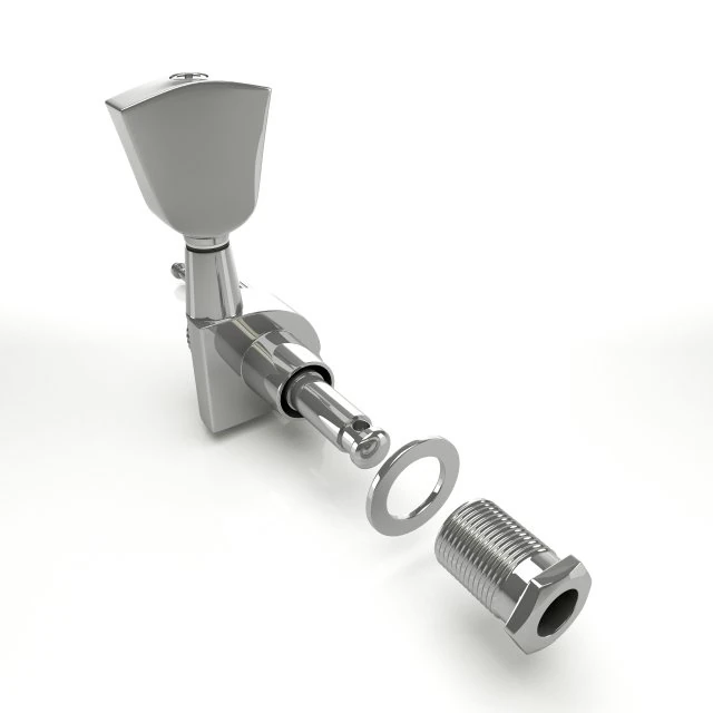 Gotoh magnum lock gitaarstemmers 3D Model .c4d .max .obj .3ds .fbx .stl .blend 