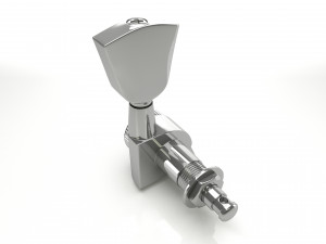 Gotoh magnum lock guitar tuners 3D Model