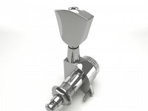 Gotoh magnum lock guitar tuners 3D Model