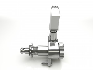 Gotoh magnum lock guitar tuners 3D Model