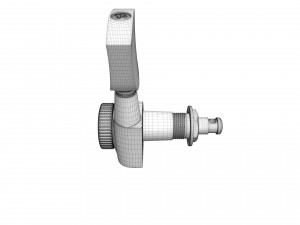 Gotoh magnum lock guitar tuners 3D Model