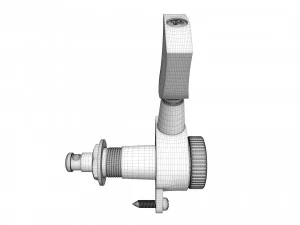 Gotoh magnum lock gitaarstemmers 3D Model