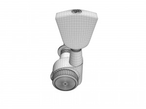 Gotoh magnum lock guitar tuners 3D Model