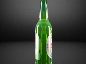 heineken bottle beer Modello 3D