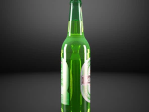 heineken bottle beer 3D Model