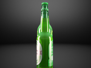 heineken bottle beer Modello 3D