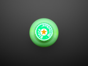 heineken bottle beer Modello 3D