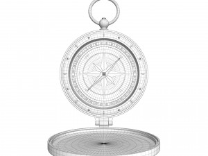 Compass 3D Model