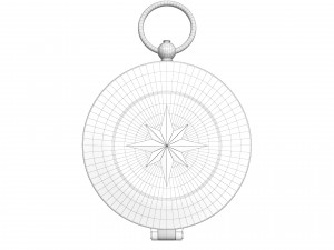 Compass 3D Model