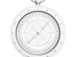 Compass 3D Model