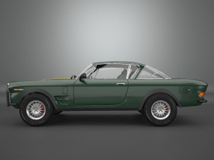 fiat 2300 s coupe 1961 Model 3D