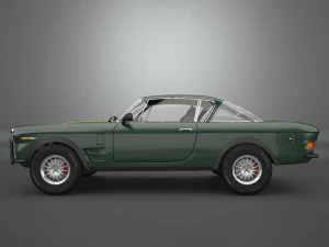fiat 2300 s coupe 1961 3D Model