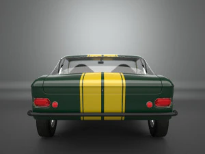 fiat 2300 s coupe 1961 3D Model
