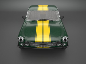 fiat 2300 s coupe 1961 Model 3D