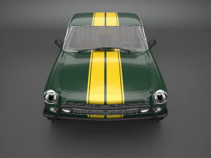 fiat 2300 s coupe 1961 3D Model